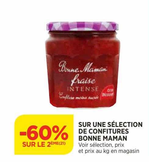 confitures bonne maman