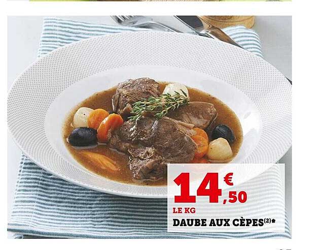 daube aux cèpes