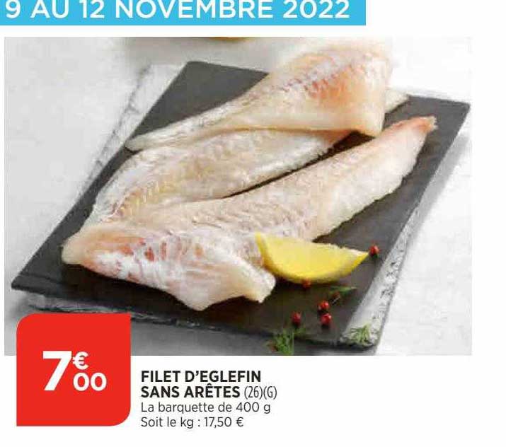 Filet D'eglefin Sans Arêtes