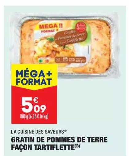 gratin de pommes de terre façon tartiflette la cuisine des saveurs