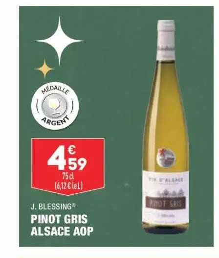 pinot gris alsace aop j. blessing