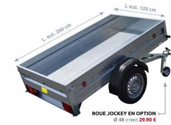 roue jockey en option