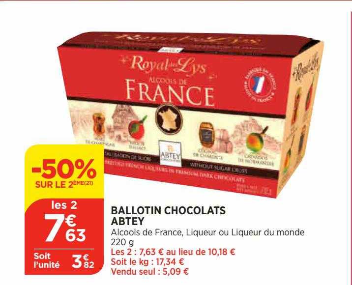 Ballotin Chocolats Abtey