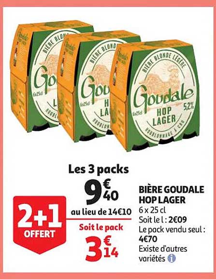 bière goudale hop lager