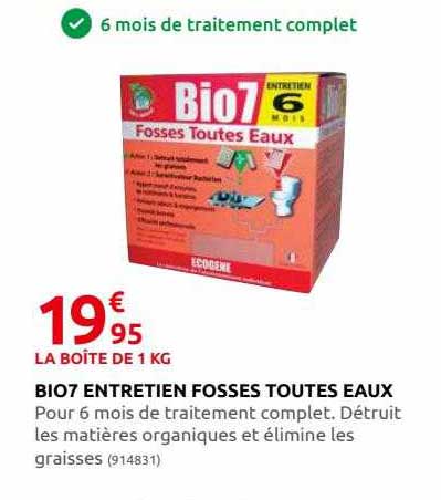 bio7 entretien fosses toutes eaux