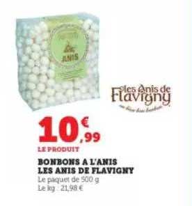 bonbons à l'anis les anis de flavigny