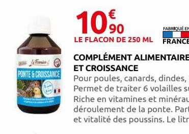 complément alimentaire et croissance