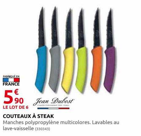 couteaux à steak jean dubost