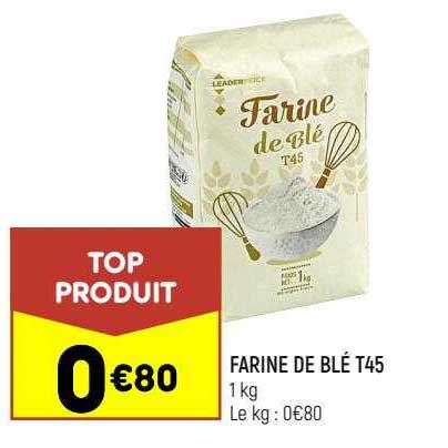 farine de blé t45