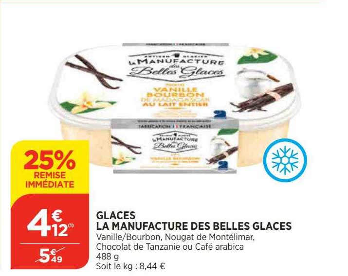 glaces la manufacture des belles glaces