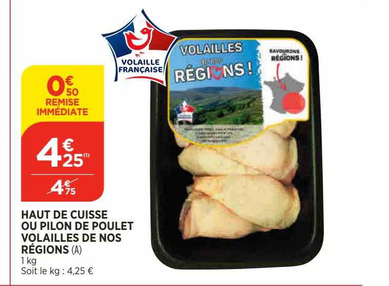 Haut De Cuisse Ou Pilon De Poulet Volailles De Nos Régions
