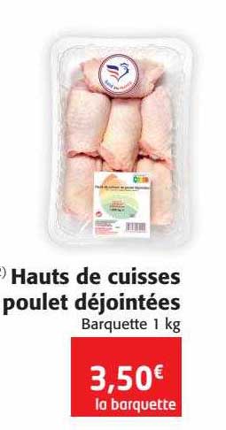 Hauts De Cuisses Poulet Déjointées