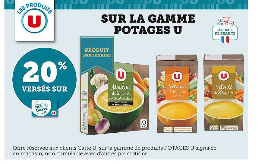 La Gamme Potages U