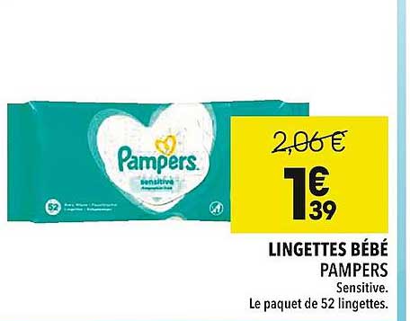 Lingettes Bébé Pampers