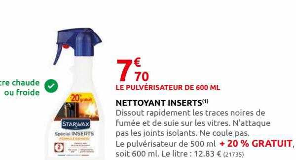 nettoyant inserts starwax