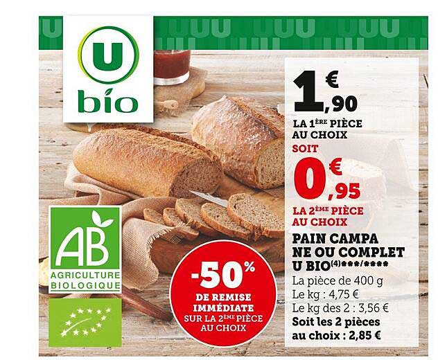 pain campa ne ou complet u bio