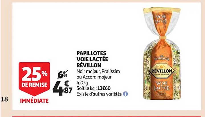 papillotes voie lactée révillon