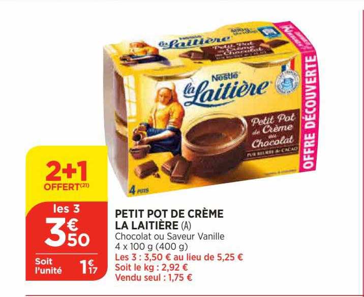 Petit Pot De Crème La Laitière