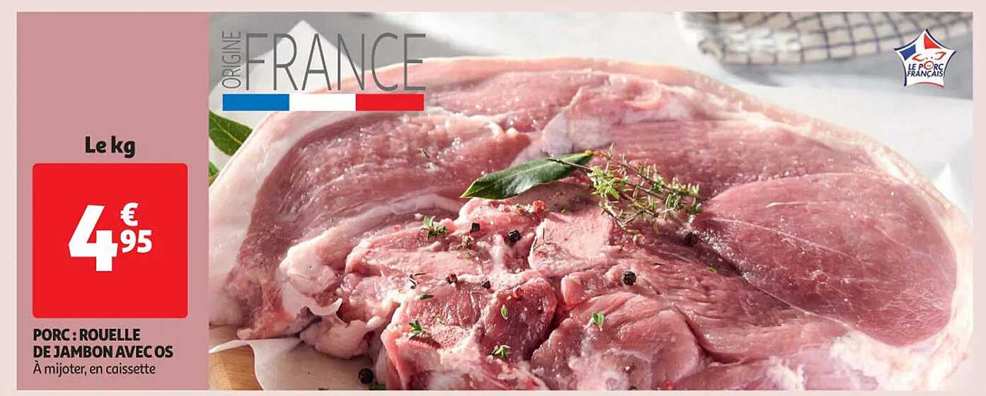 Porc : Rouelle De Jambon Avec Os