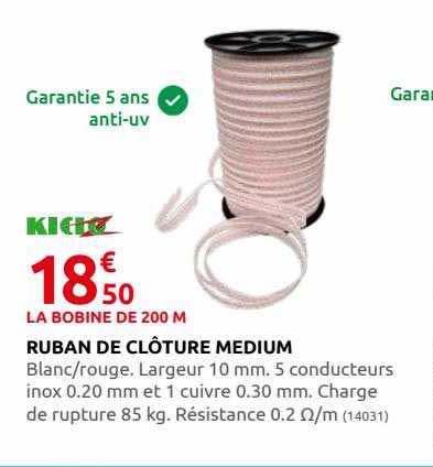 ruban de clôture medium kidoz