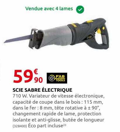 scie sabre électrique far tools