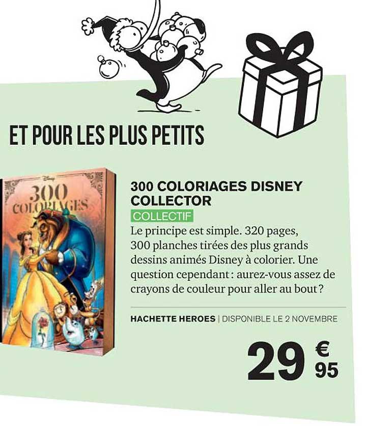 300 coloriages disney collector - collectif