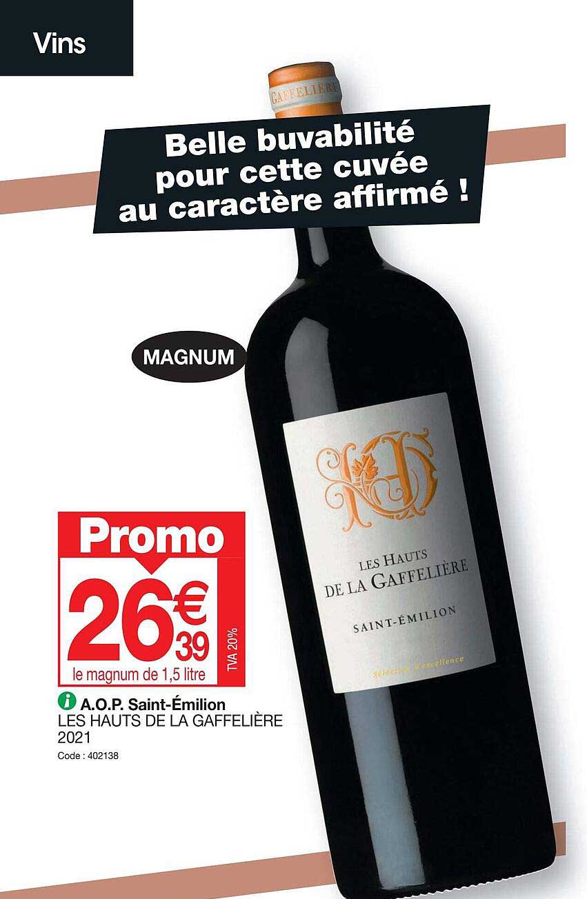 a.o.p. saint-émilion les hauts de la gaffelière