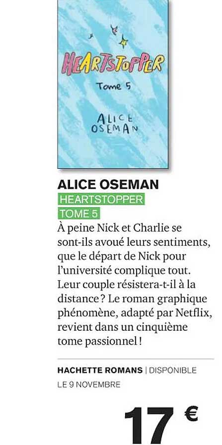 alice oseman - heartstopper tome 6