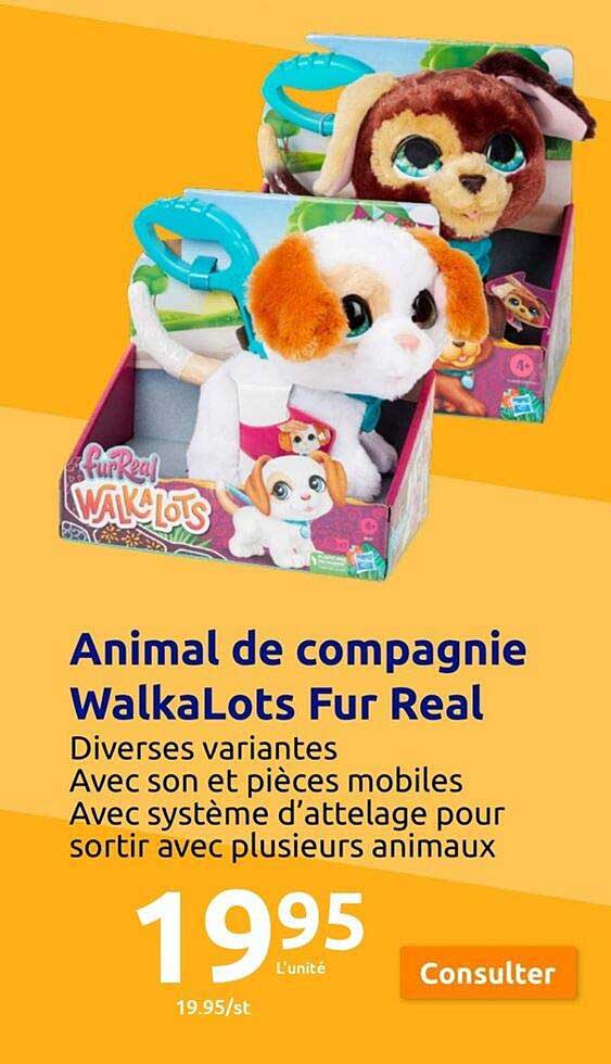 animal de compagnie walkaLots fur real