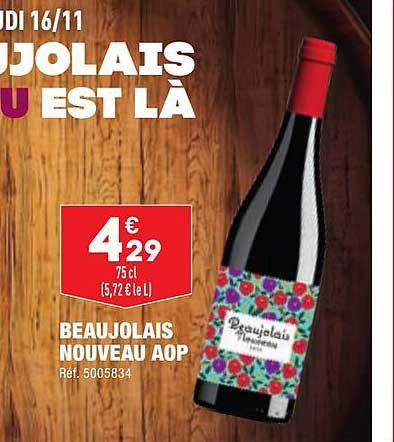 Beaujolais Nouveau Aop