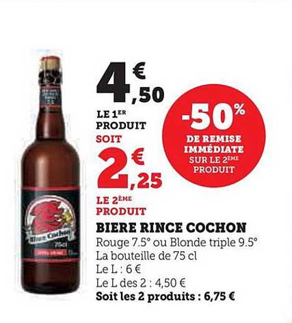 Bière Rince Cochon