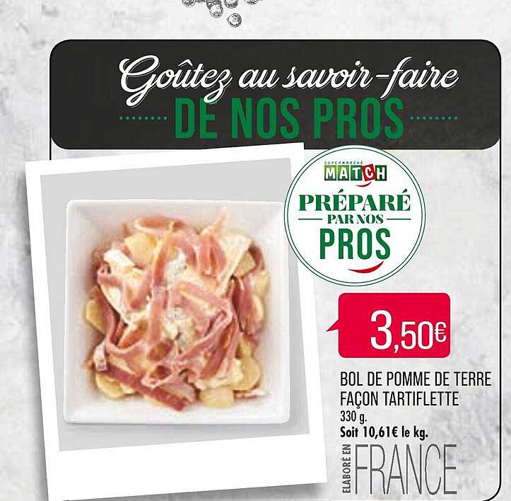 bol de pomme de terre façon tartiflette