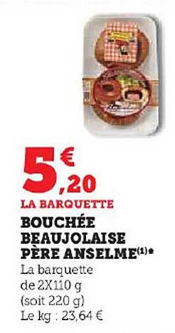 bouchée beaujolaise père anselme