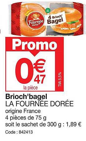 brioch'bagel la fournée dorée