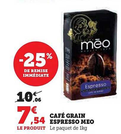 Café Grain Espresso Méo