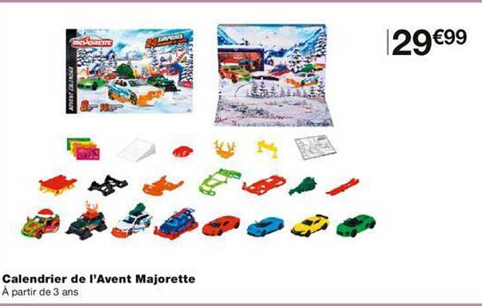 calendrier de 'lavent majorette