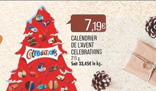 calendrier de l'avent célébrations