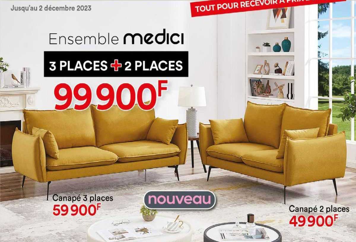 Canapé 3 Places, Canapé 2 Places