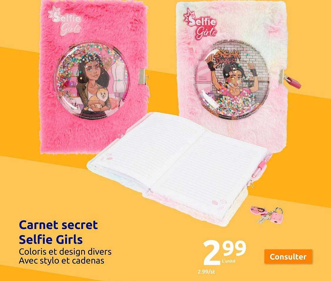 carnet secret selfie girls