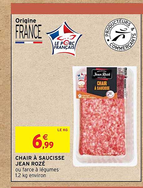 chair à saucisse jean rozé