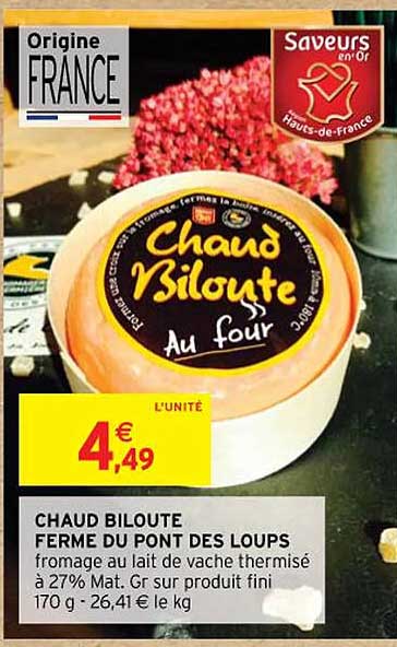 chaud biloute ferme du pont des loups