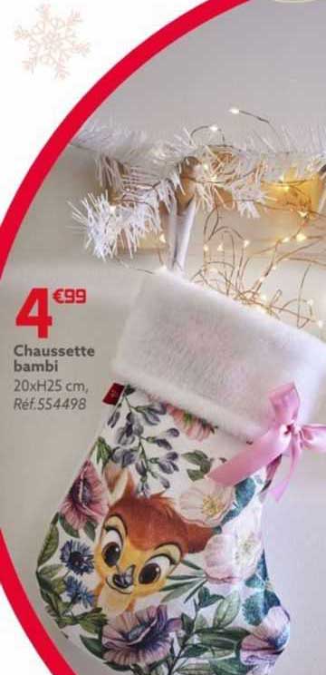 chaussette bambi