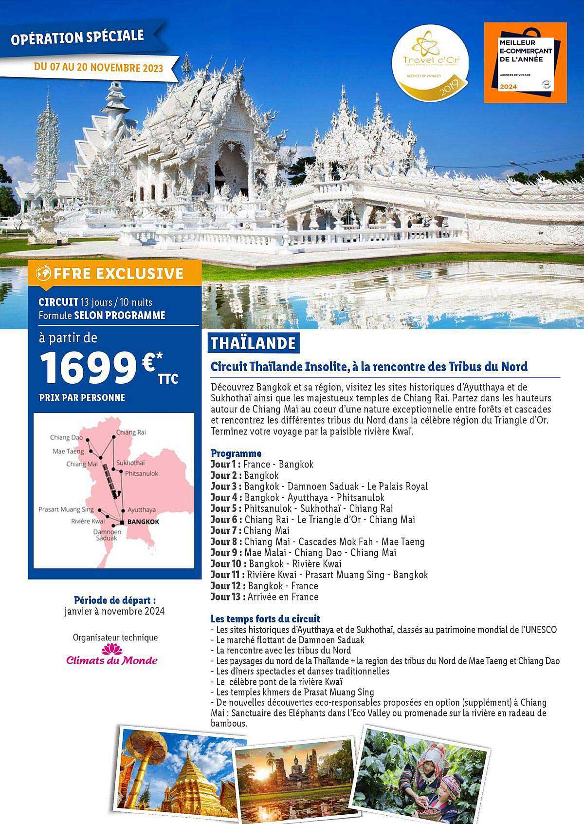 circuit thaïlande insolite, à la rencontre des tribus du nord