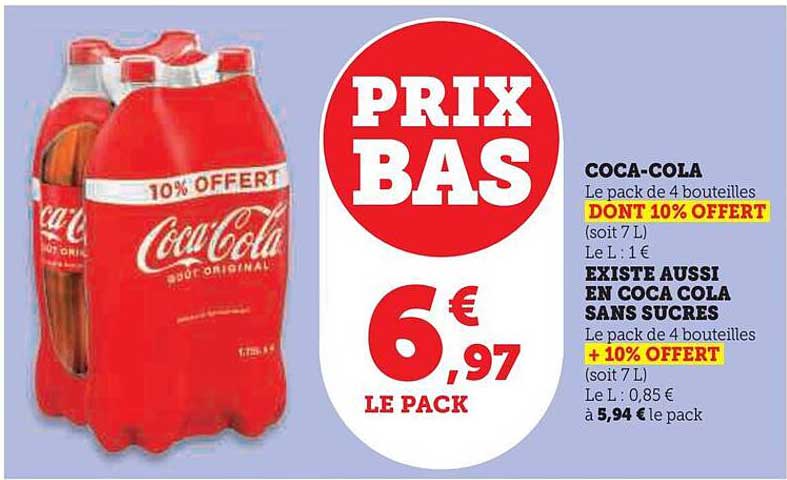 coca-cola, coca cola sans sucres