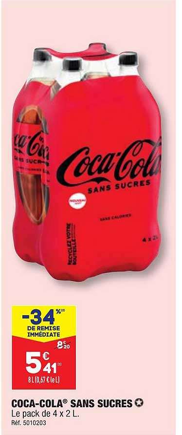 coca-cola sans sucres