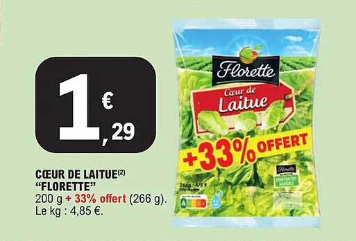 Coeur De Laitue "florette"