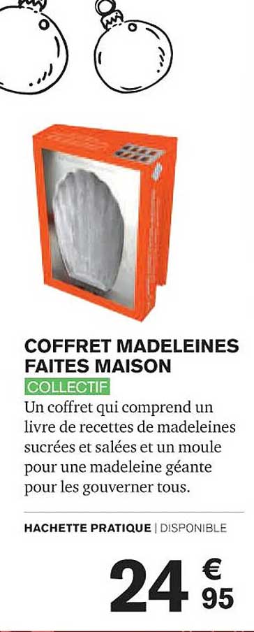 coffret madeleines faites maison