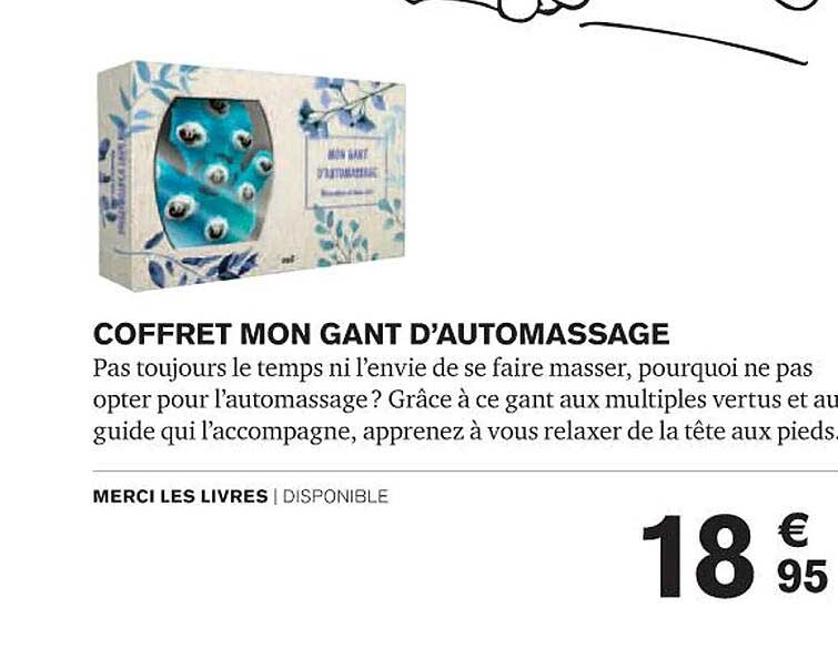 coffret mon gant d'automassage