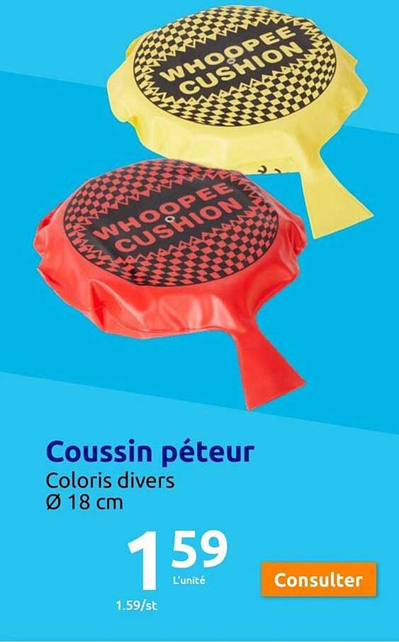 Coussin Péteur