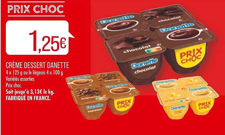 Crème Dessert Danette